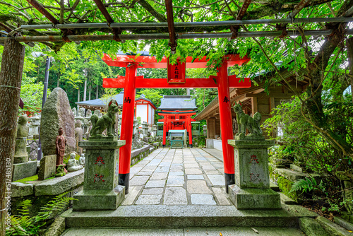 夏の呑山観音寺 福岡県篠栗町 Nomiyamakannonji temple in summer. Fukuoka-ken Sasaguri town.