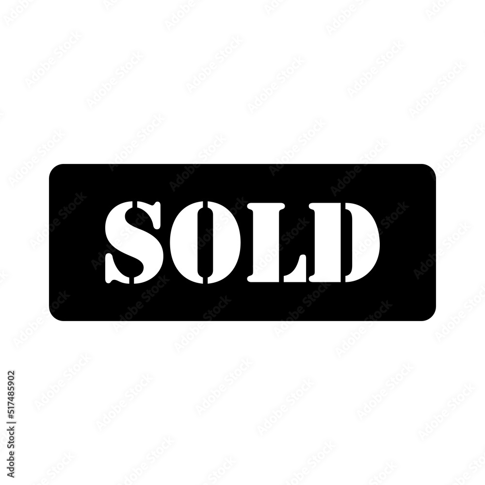 Sold out stamp symbol, label sticker sign button, text banner vector illustration Sold out stamp symbol, label sticker sign button, text banner vector illustration