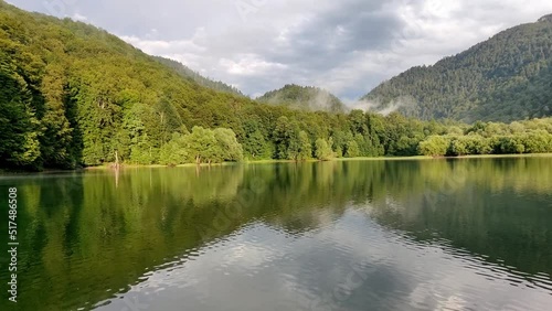 Biogradsko lake in the national park Biogradska Gora