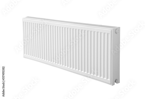 Wallpaper Mural Modern panel radiator on white background. Heating system Torontodigital.ca