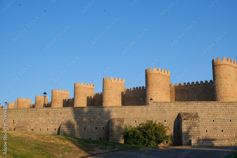 Avila Spain Medieval Town Castle Architecture Ancient 