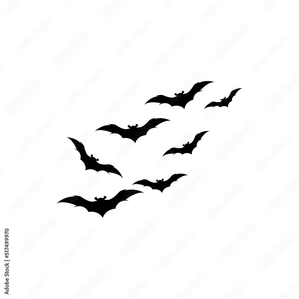 Fototapeta premium Bat icon for web.