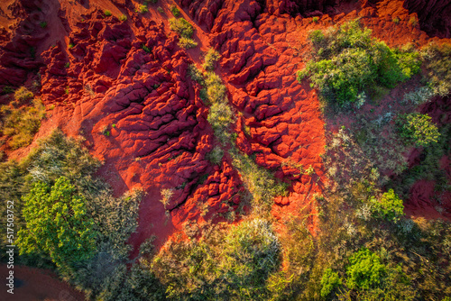 Red Cliffs from above