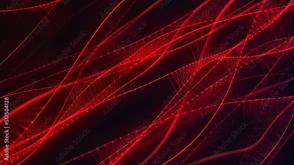 Digital technology background. Network connection dots and lines. Futuristic background for presentation design. 3d rendering. Digital technology background. Network connection dots and lines. Futuristic background for presentation design. 3d rendering.
