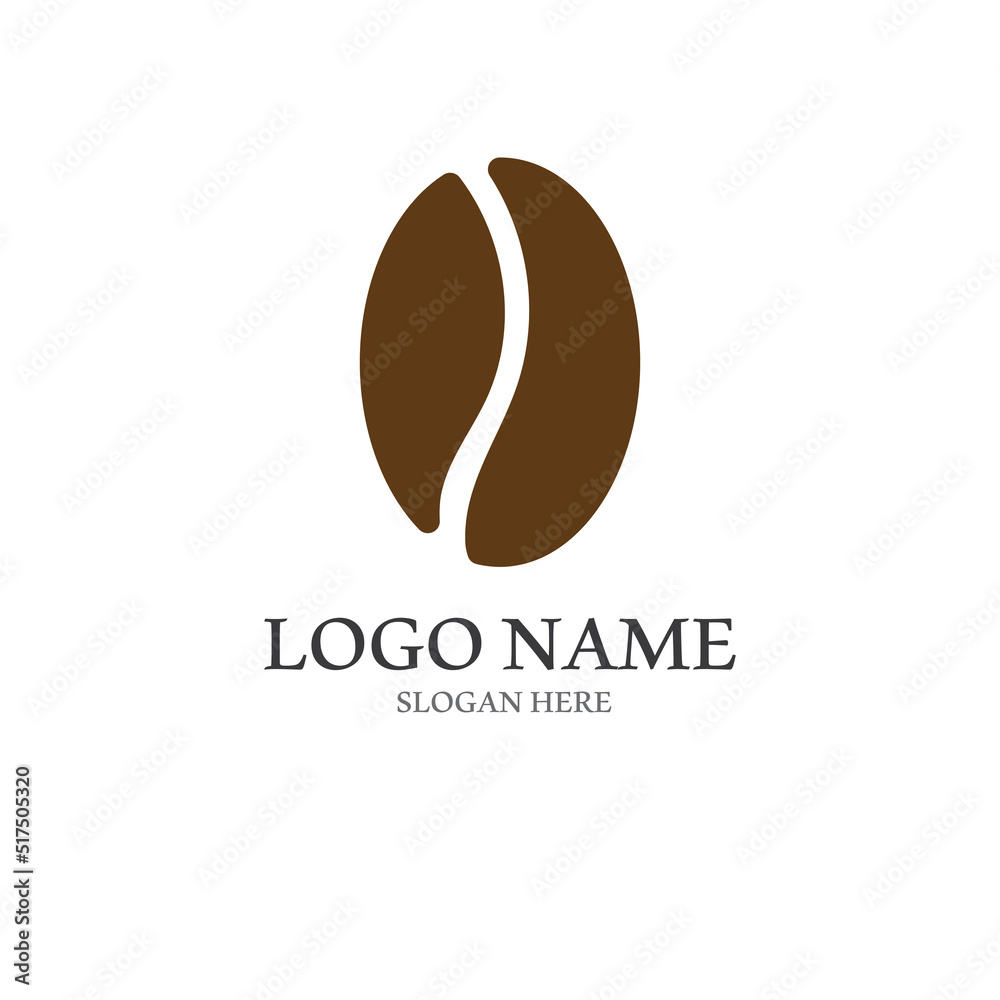 coffee bean icon vector coffee bean icon vector