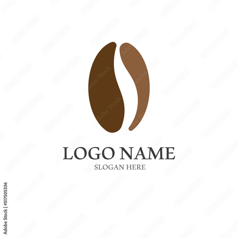 coffee bean icon vector coffee bean icon vector