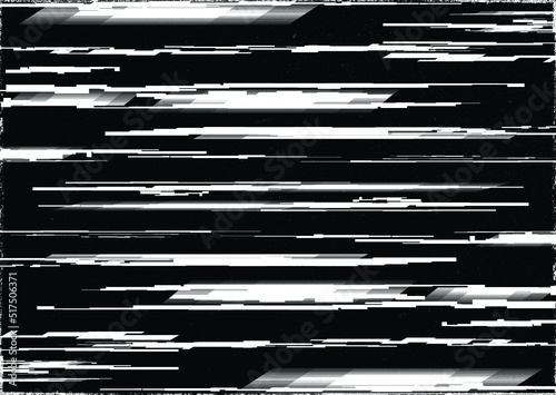 Glitch distorted geometric shape . Noise destroyed logo . Trendy defect error shapes . Glitched frame .Grunge textured . Distressed effect .Vector shapes with a  screen print texture.