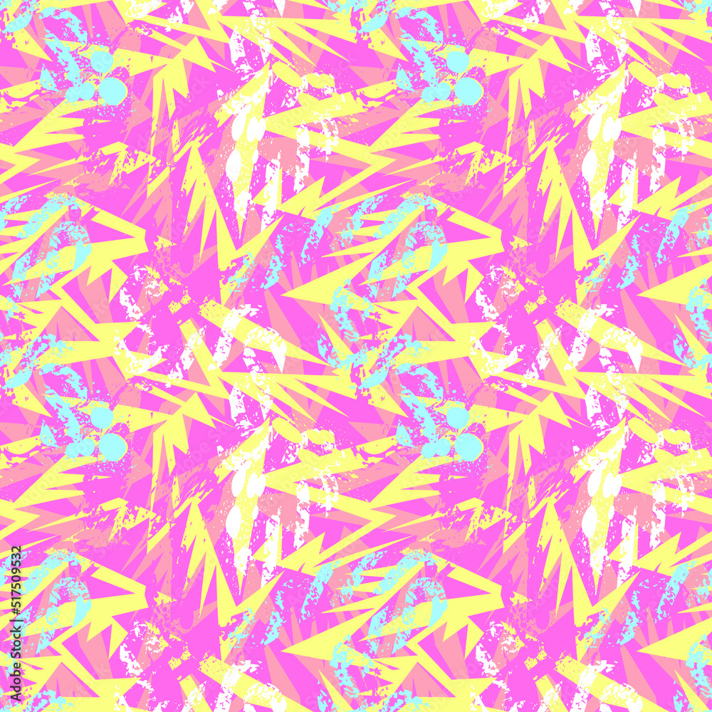 Abstract urban chaotic pattern with curved elements Abstract urban chaotic pattern with curved elements