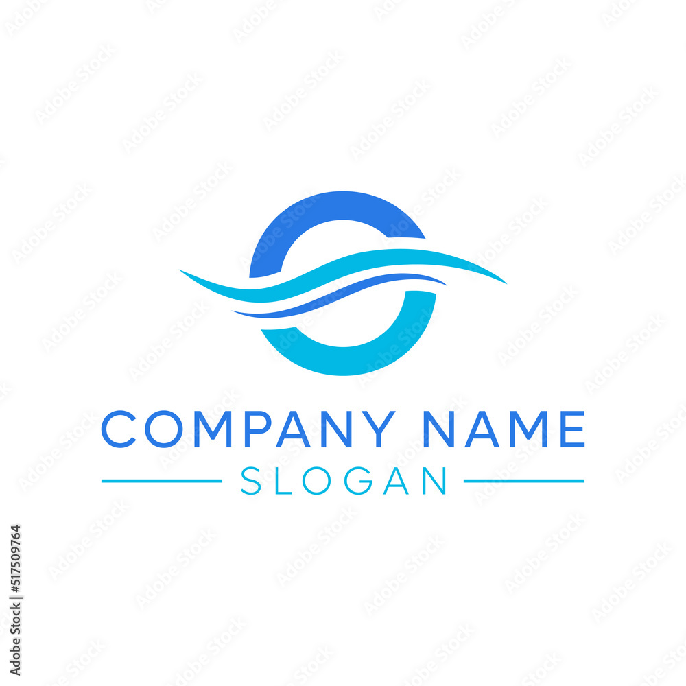 letter O logo flat style trendy stylist simple letter O logo flat style trendy stylist simple