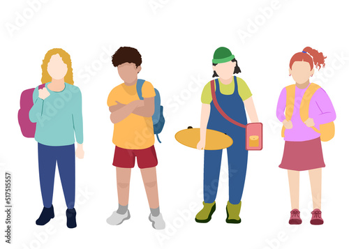 back to school illustration and clipart