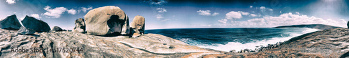 Remarkable Rocks in Flinders Chase National Park, panoramic view of Kangaroo Island © jovannig