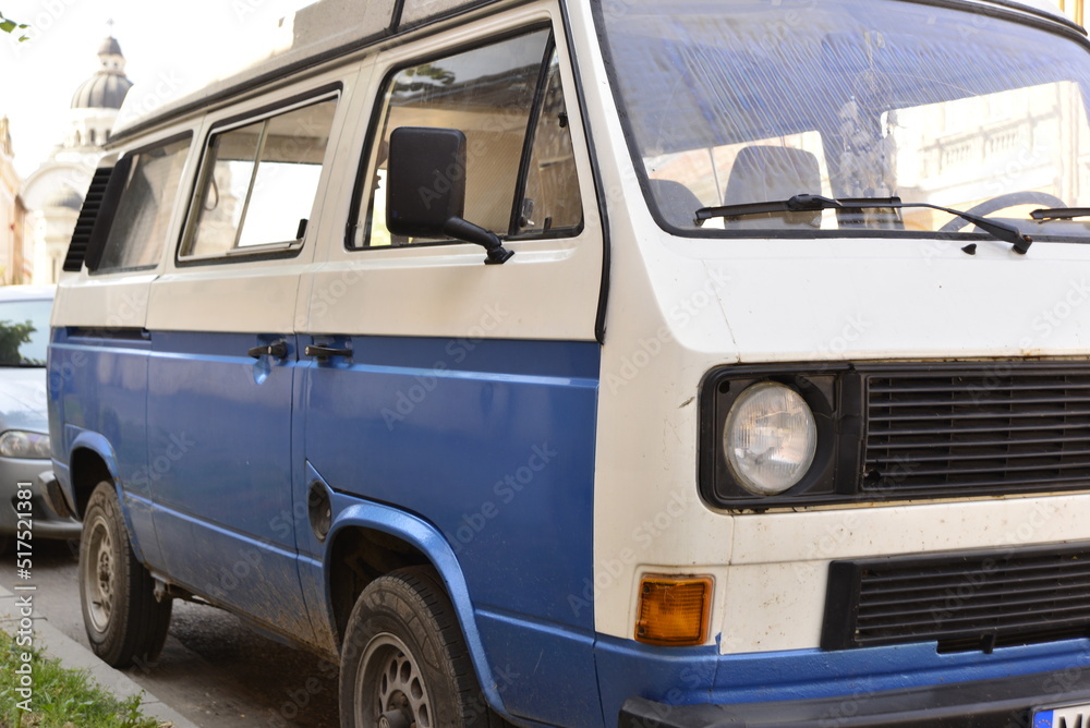 German classic van for touring and camping