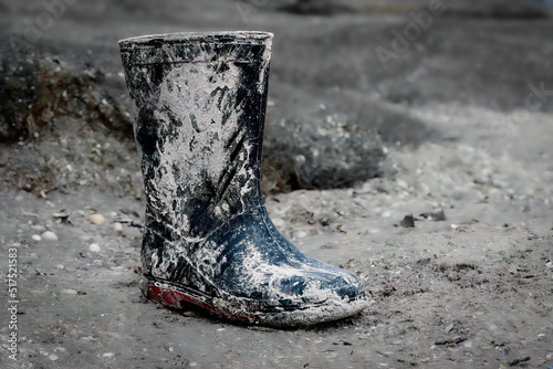 Schilderij op canvas boots