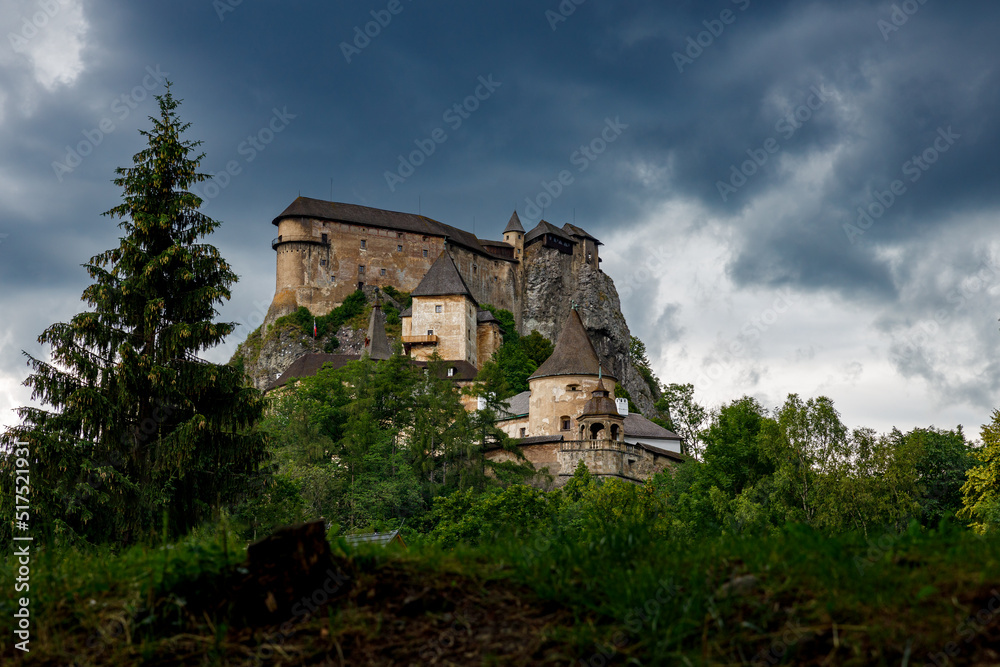 The ORAVA CASTLE in Slovakia The ORAVA CASTLE in Slovakia