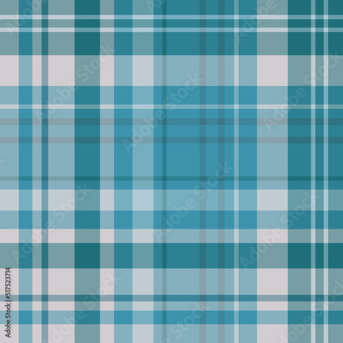 Seamless pattern in discreet blue colors for plaid, fabric, textile, clothes, tablecloth and other things. Vector image.