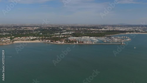 Wallpaper Mural Vista aérea de Puerto Sherry, Bahía de Cádiz Torontodigital.ca