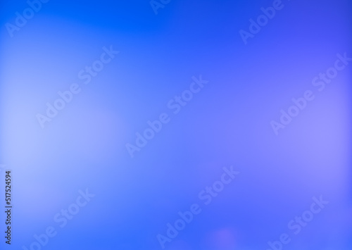 Neon light flare. Blur glow overlay. Fluorescent glare reflection. Defocused pastel UV blue pink color gradient modern abstract copy space background.