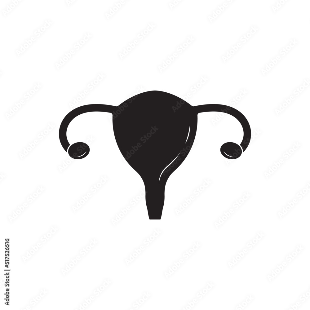 woman reproduction logo template woman reproduction logo template