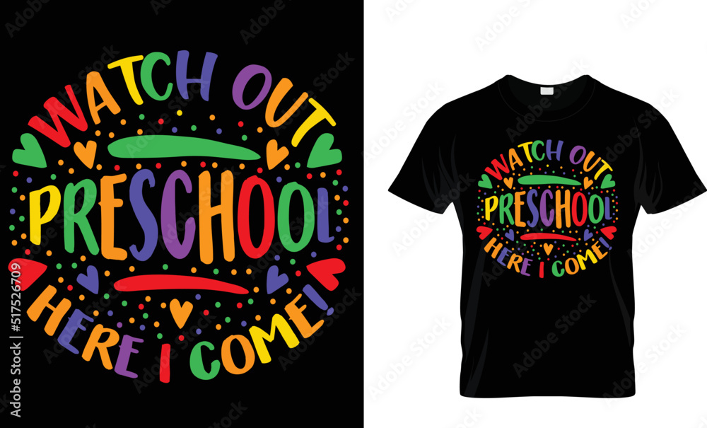 Back to School T-Shirt Design Back to School T-Shirt Design