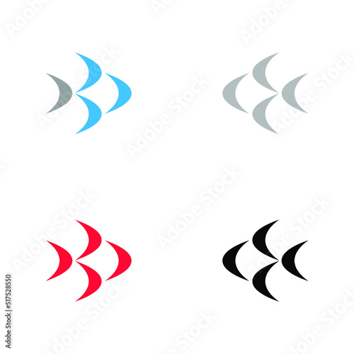 fish bole logo vector