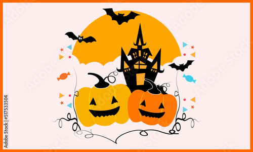 Happy Halloween Crafts Gnome Design, Magic Clipart Halloween Illustration.