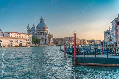 The Basilica Santa Maria della Salute at the Grand Canal in Venice, Italy  © Christian Schmidt 