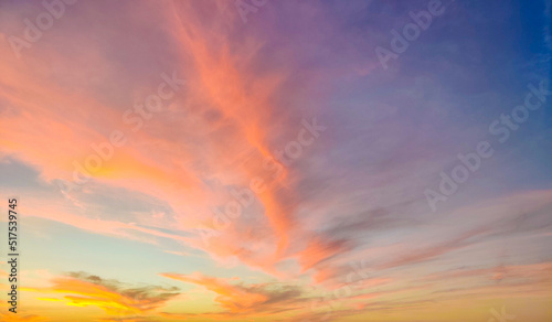 Fototapeta Naklejka Na Ścianę i Meble -  Colorful Sky at Sunset