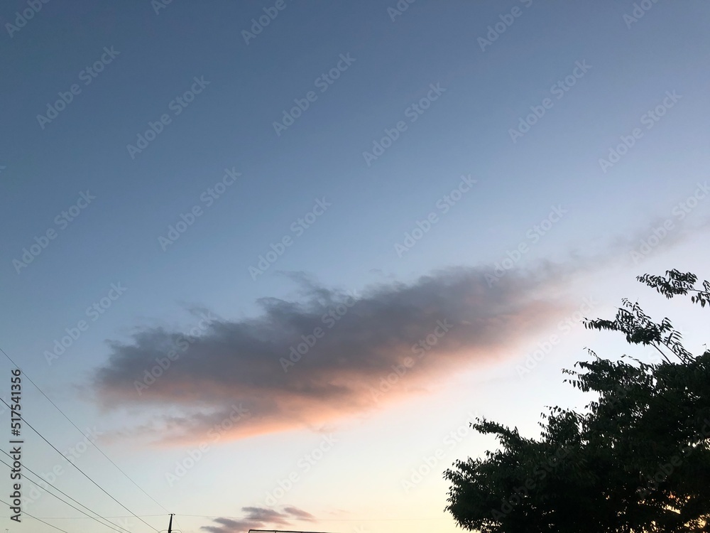 Fototapeta premium 구름 