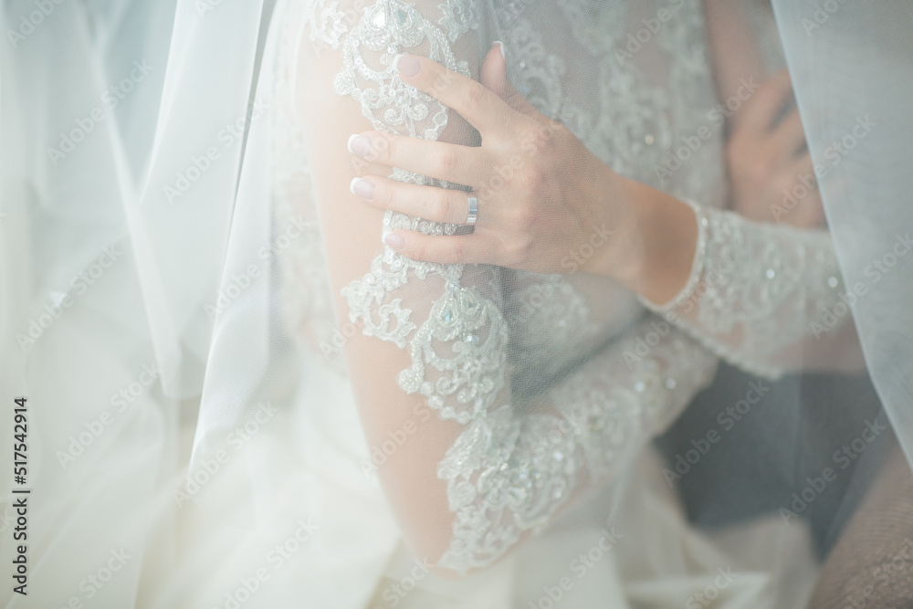bride holding a dress bride holding a dress