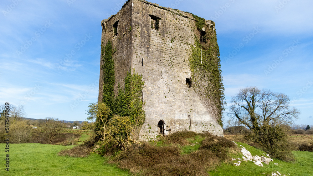 Celtic era siege tower Limerick,Ireland ,17,July,2022