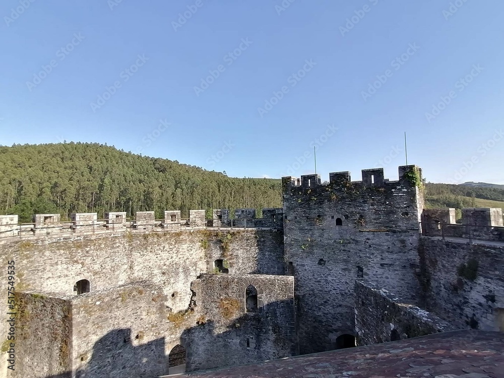 Castillo de Moeche, Galicia