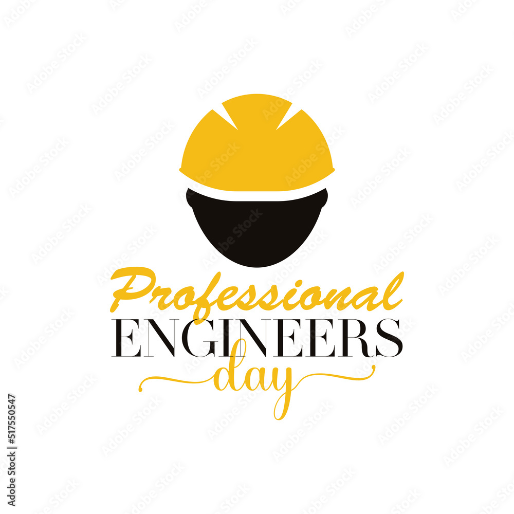 Professional engineers day. Vector template for banner, greeting card, poster of professional engineers day. Happy engineers day vector illustration. Professional engineers day. Vector template for banner, greeting card, poster of professional engineers day. Happy engineers day vector illustration.
