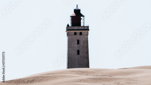 Radbjerg Mile in a migrating dune. Tower in Denmark. © LDC
