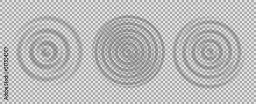 Ripple water top view