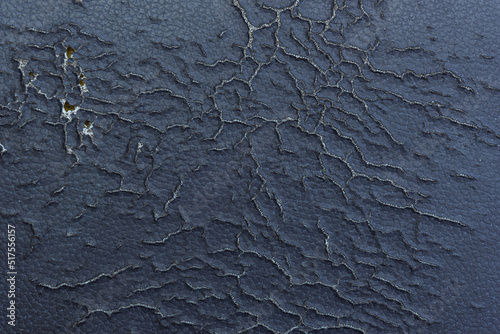 cracks texture on artificial leather