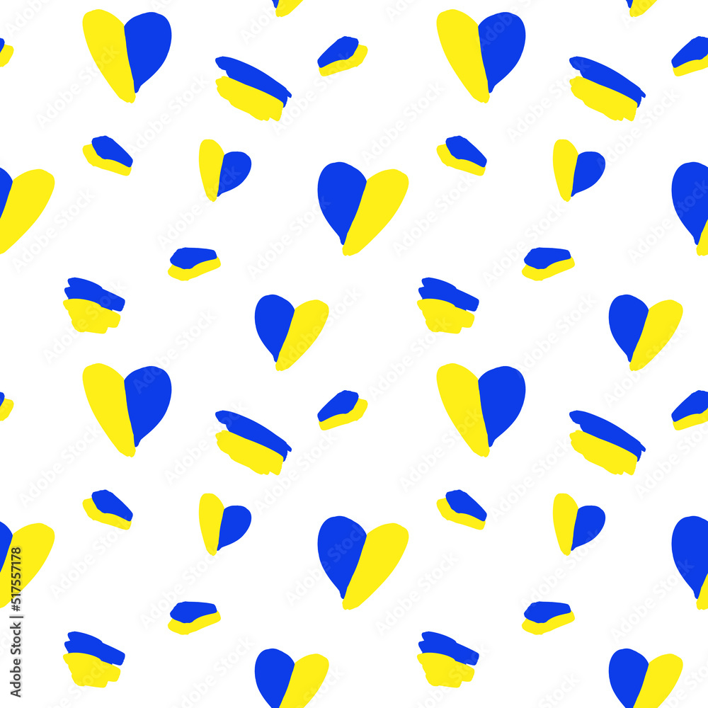 pattern of stylized Ukrainian flags for decor pattern of stylized Ukrainian flags for decor