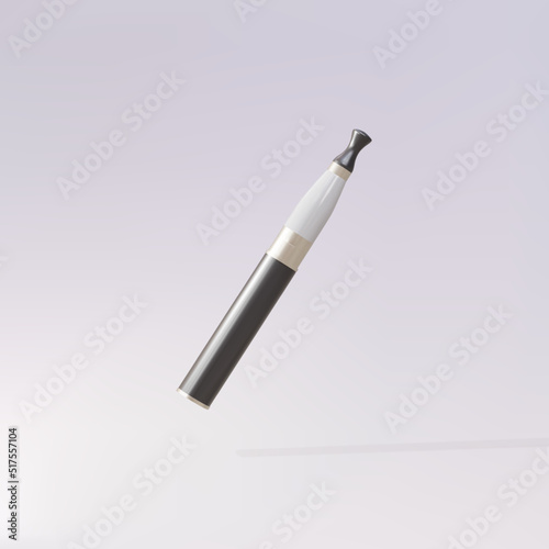 3d Vape - generation of vaping products. Vector illustration.