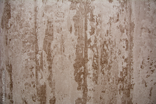 Brown messy vertical stripes stone background