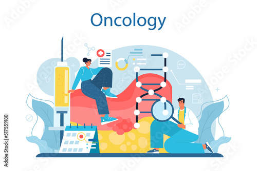 Professional oncologist. Cancer disease modern diagnostic and treatment