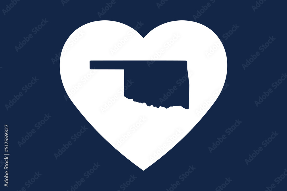 Patriotic heart symbol. US American state inside the heart shape. Patriotic heart symbol. US American state inside the heart shape.