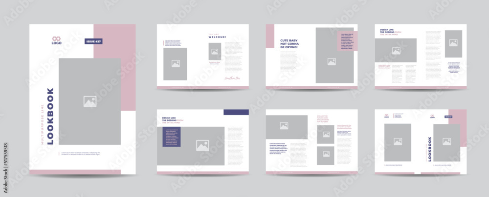 Minimal Fashion Magazine Design or Editorial Lookbook Layout or Fashion and Multipurpose portfolio Minimal Fashion Magazine Design or Editorial Lookbook Layout or Fashion and Multipurpose portfolio