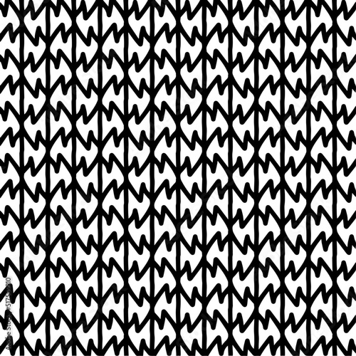 Wallpaper Mural seamless background with chain mail pattern. Vector illustration Torontodigital.ca