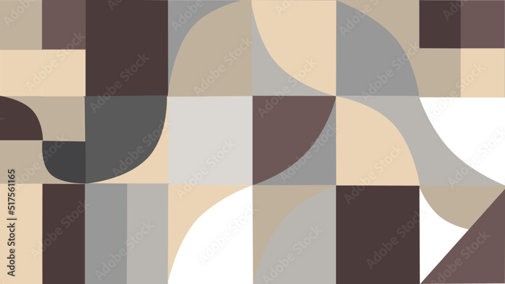 Abstract beige vector background can be used for web design, presentations, clothes print and as wallpaper. - obrazy, fototapety, plakaty 