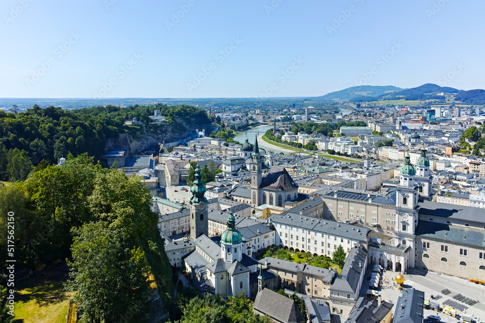 Old town of Salzburg, Austria