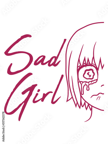 Gesicht weinend Sad Girl 