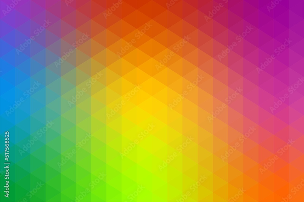 Colorful Abstract Geometric Background Hexagonal Pattern Vector Illustration