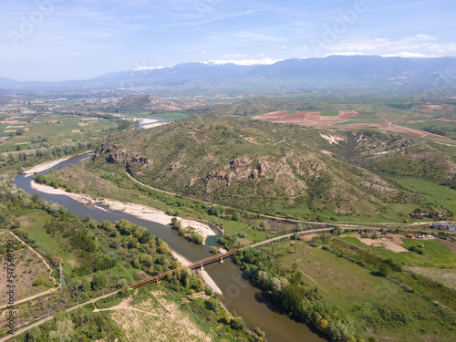 Aerial view of Kozhuh Mountain, Bulgaria