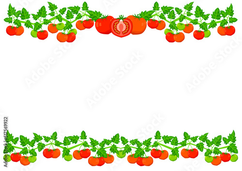 トマトのフレーム