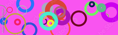 purple background with circles vector