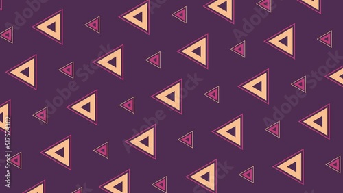 Loop pattern shape animation background
